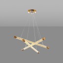 Loft Industry Modern - Diamond Rope Chandelier